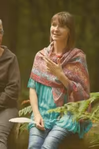 Anita Maas beim Maas Naturcoaching