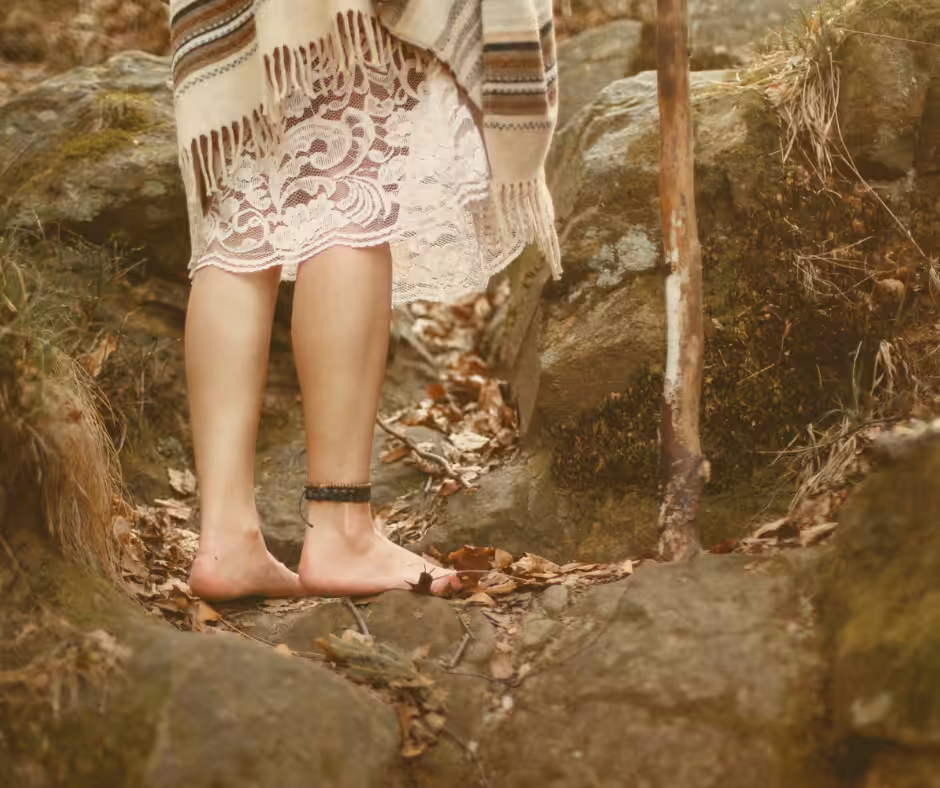 Deine Wahrheit: Schamanische Botschaft des Kolibri Blog Erden und barfuß gehen