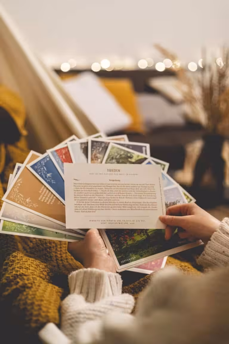 Walk in Beauty Kartenset FRIEDEN