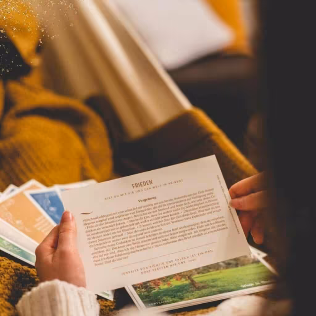 Walk in Beauty Kartenset Frieden November