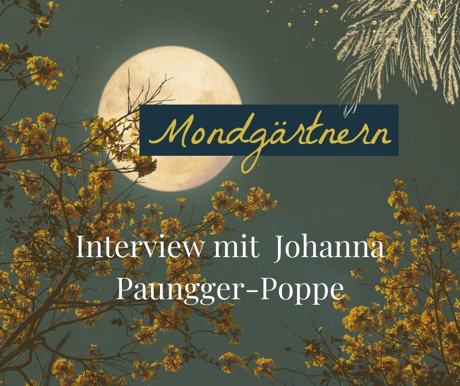 Gärtnern nach dem Mond Podcast mit Johanna PaunggerPoppe MaasMagazin