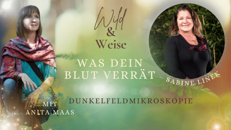 Sabine Linek - Dunkelfeldmikroskopie Was dein Blut über dich verrät. Podcast Wild und Weise